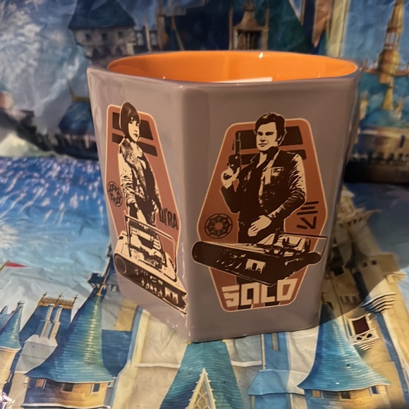 Disney Star Wars Coffee Mug Hexagon Shaped Oversized - Picture 3 of 6